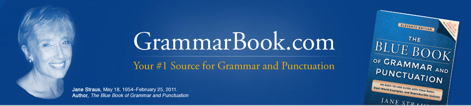 New Resource! Grammarbook.com | George H. & Ella M. Rodgers ...